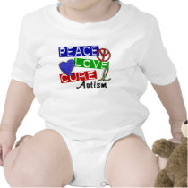 Peace Love Cure Autism T Shirt