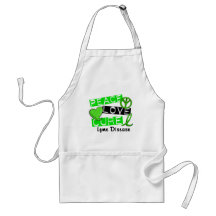 Peace Love Cure Lyme Disease 1 Aprons
