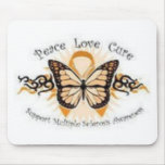 Peace Love Cure MS mousepads