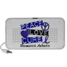Peace Love Cure Rheumatoid Arthritis RA Portable Speaker