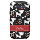 Peace Love Dalmatians Galaxy S3 Cover