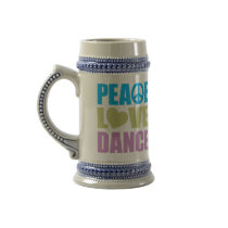 Peace Love Dance Mugs