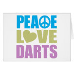 Peace Love Darts Cards