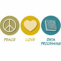 Peace Love Data Processing photo sculptures by 1000suns Peace Love Data Processing photo sculptures