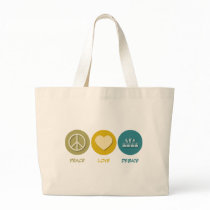 Peace Love Debate Bag