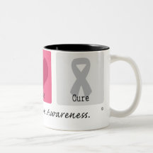 Peace Love Diabetes Mugs