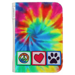 Peace, Love, Dog; Pawprint Cases For The Kindle