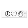 Peace, Love, Dogs