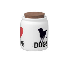 Peace Love Dogs Candy Dish