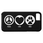Peace Love Dogs iPhone 5 Covers