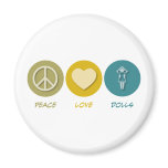 Peace Love Dolls Refrigerator Magnets