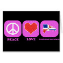 Peace Love Dominican Republic cards