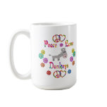 PEACE LOVE DONKEYS MUGS