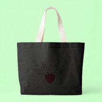 Peace Love Doves Heart bags