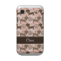 Peace Love Doxies Dachshund Samsung Galaxy S Case casematecase