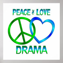 Peace Love DRAMA Poster