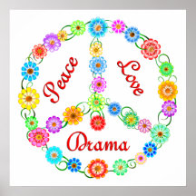 Peace Love Drama Posters