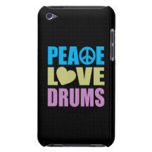 Peace Love Drums iPod Touch Cases