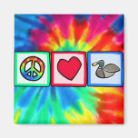 Peace, Love, Ducks Magnets