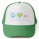 Peace Love Easter Eggs hats by PeaceLoveAnd Peace Love Easter Eggs hats