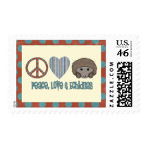 Peace Love Echidnas Stamps