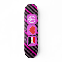 Peace Love Egypt skateboards