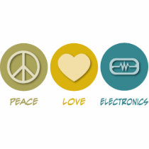 Peace Love Electronics photo sculptures by 1000suns Peace Love Electronics photo sculptures