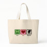 Peace Love Elephants Bags