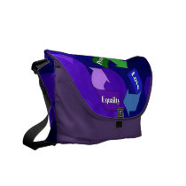 Peace Love Equality Courier Bag