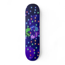 Peace Love Equality Custom Skate Board