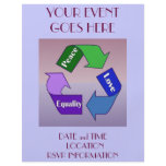 Peace Love Equality Flyer