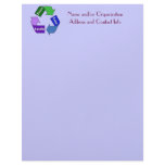 Peace Love Equality Letterhead Template