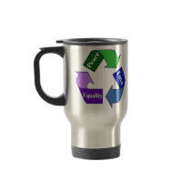 Peace Love Equality Mug