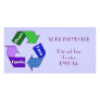 Peace Love Equality Photo Card Template