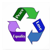 Peace Love Equality posters by orsobear Peace Love Equality posters