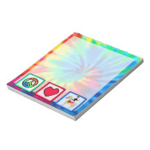 Peace, Love, Equestrian Memo Pads