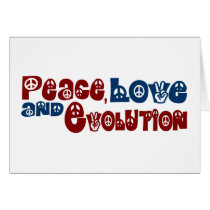 Peace Love Evolution cards