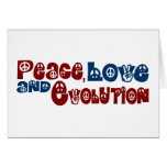 Peace Love Evolution cards