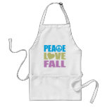 Peace Love Fall Apron