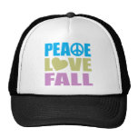 Peace Love Fall Mesh Hats
