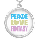 Peace Love Fantasy Custom Necklace
