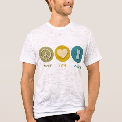 peace and love fashion. Peace Love Fashion T-shirt by