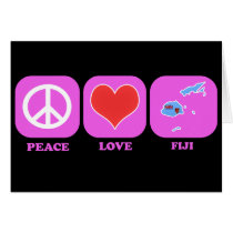 Peace Love Fiji cards by coolcountry Peace Love Fiji cards