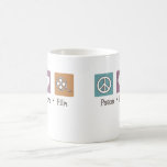 Peace Love Film Coffee Mugs