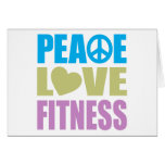Peace Love Fitness Cards