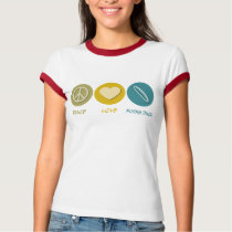 Peace Love Flying Discs t-shirts