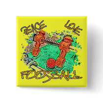 Peace Love Foosball Pins