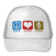 PEACE, LOVE, FOSSIL MESH HATS