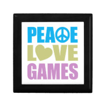 Peace Love Games Trinket Boxes