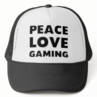 Peace Love Gaming hat